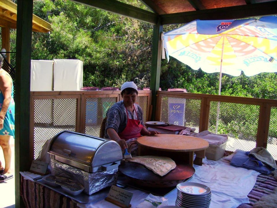 Gözleme im Beachrestaurant TUI BLUE Sarigerme Park