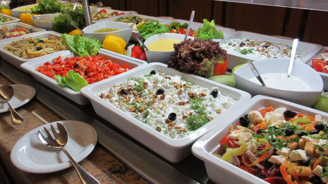Salatbuffet DIT Majestic Beach Resort