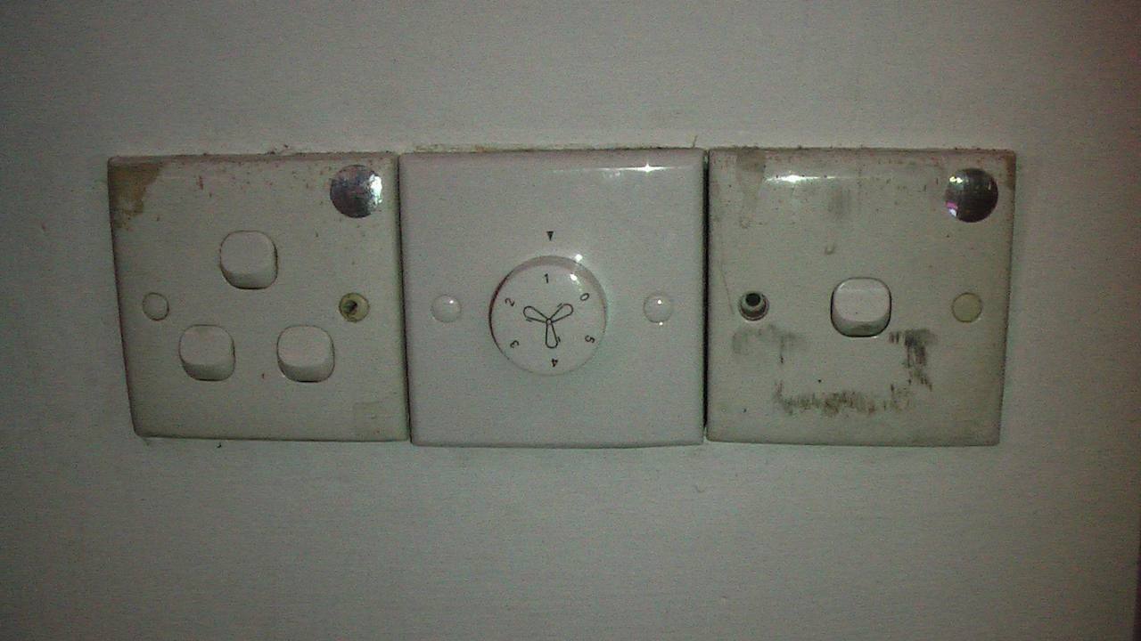 Schalter nicht gereinigt Water Lily