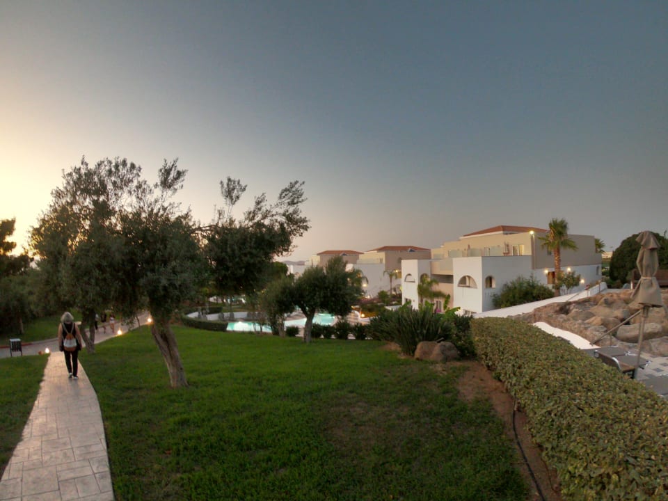 Gartenanlage Atlantica Marmari Palace