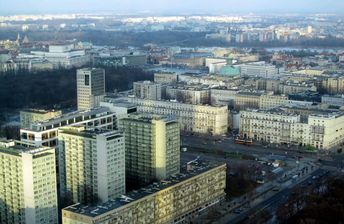 View from Club room #3709 InterContinental Warszawa