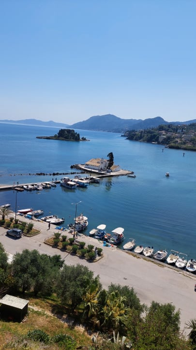 Ausblick Corfu Holiday Palace Hotel