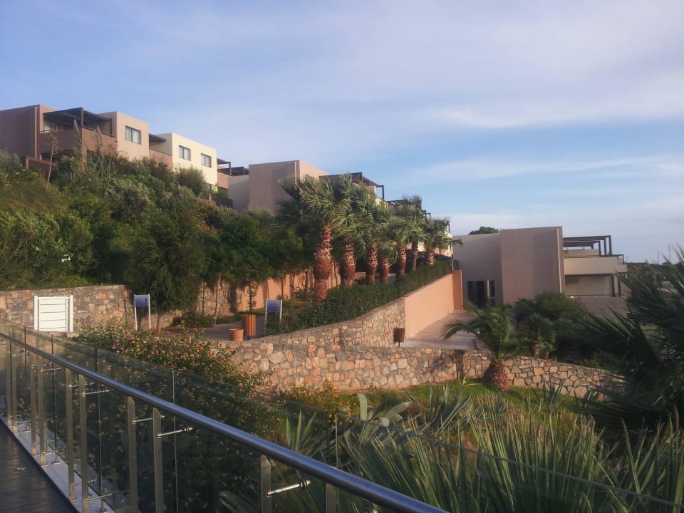 Blick auf die Zimmer Atlantica Mikri Poli Crete