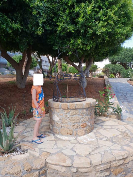Gartenanlage Lyttos Beach Hotel
