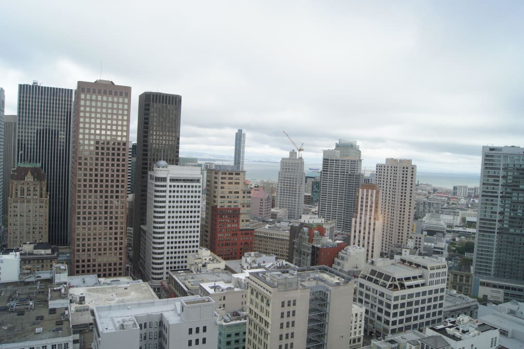 Ausblick aus der 29. Etage Hotel Grand Hyatt San Francisco