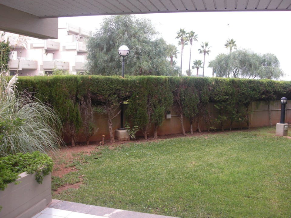 Blick von der Terrasse Hipotels Mediterraneo Club