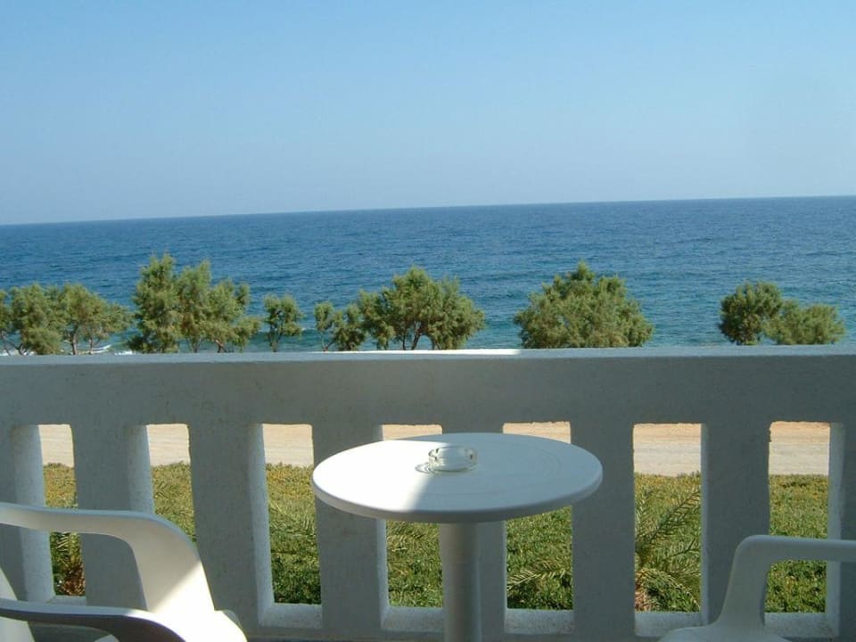 Blick vom Balkon Maritimo Beach Hotel