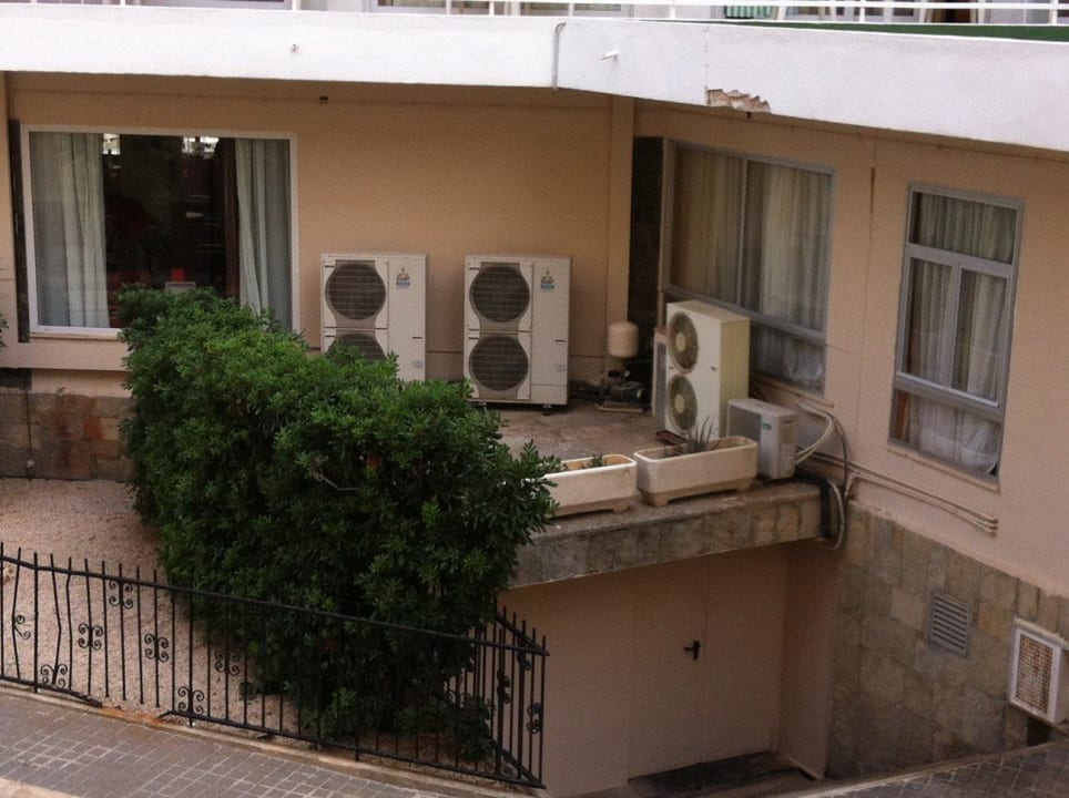 Ausblick vom Balkon Hotel Club S'Illot