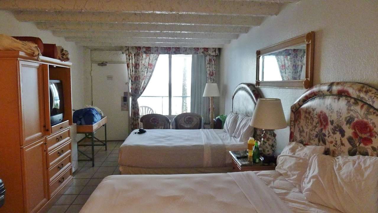 Unser Zimmer im EG Holiday Inn Express & Suites Panama City Beach - Beachfront