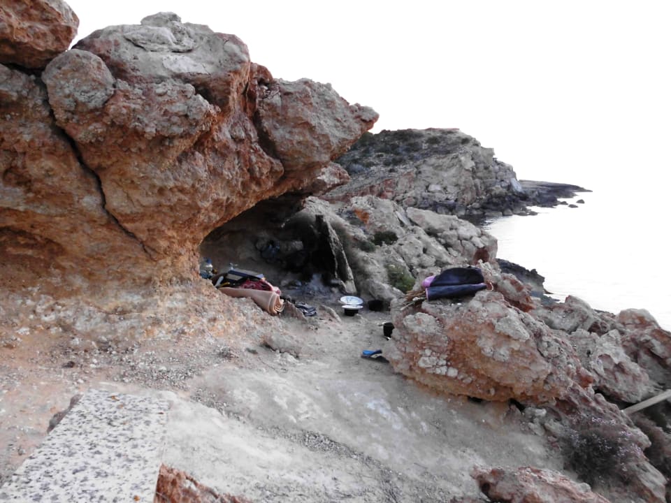 Felsen gegenüber vom Hotel Barceló Portinatx - Adults only