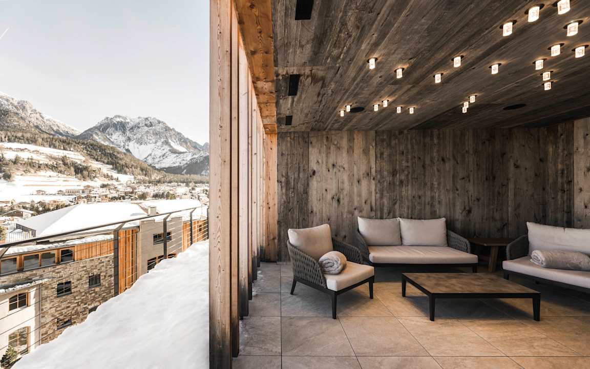 Ausblick Excelsior Dolomites Life Resort