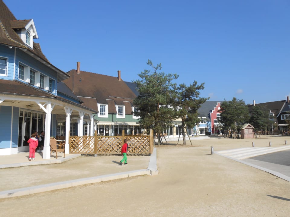 Hintereingang Zentrum Center Parcs Le Lac d'Ailette