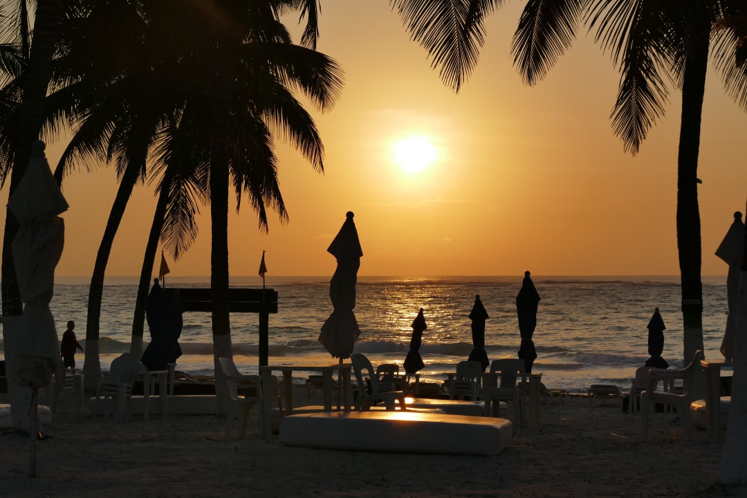 Auch das ist der Sonnenaufgang Hotel El Paraiso Tulum