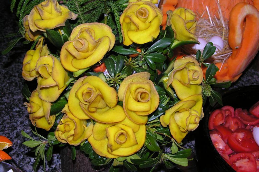 Buffetdekoration - wahre Kunstwerke Hotel Marti Myra Holiday Village