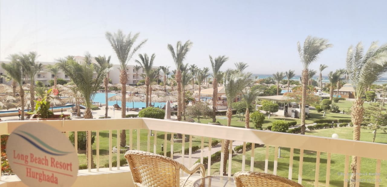 Ausblick Hurghada Long Beach Resort