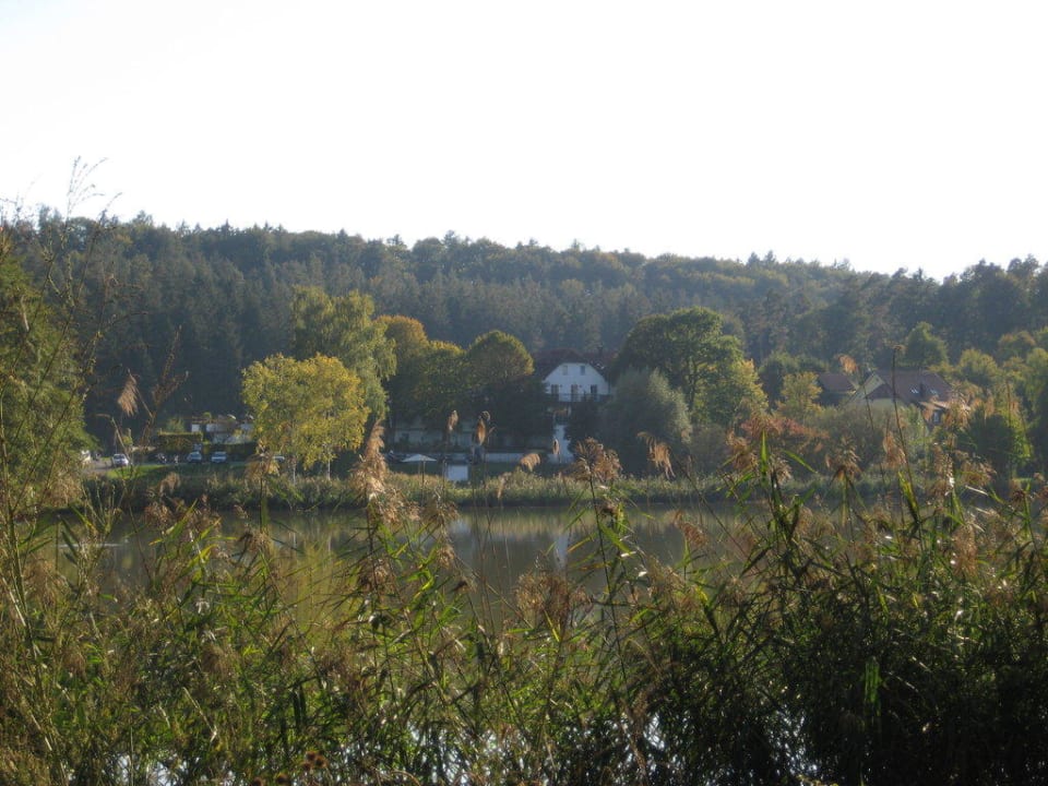 Das Alte Kurhaus über den See fotogafiert Hotel Altes Kurhaus