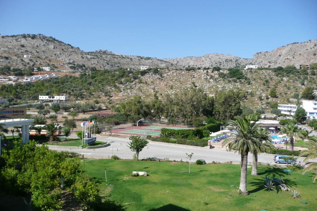 Blick von den Zimmern Landseite TUI BLUE Lindos Bay