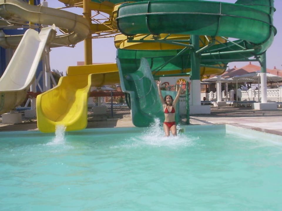 Unsere Wasserrutsche Pickalbatros Aqua Park Resort - Hurghada
