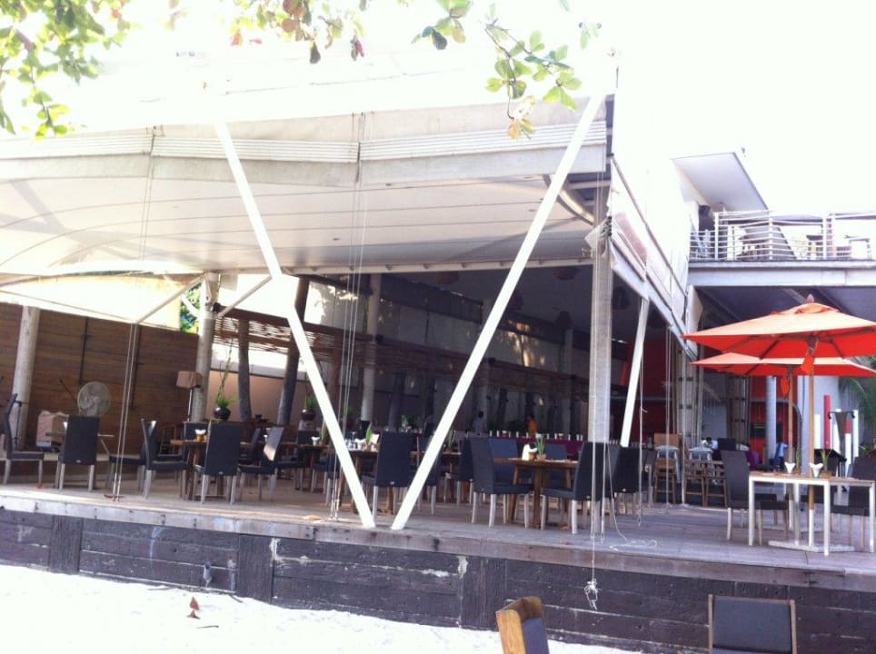 Frühstücks- und Abendessenterrasse Sai Kaew Beach Resort