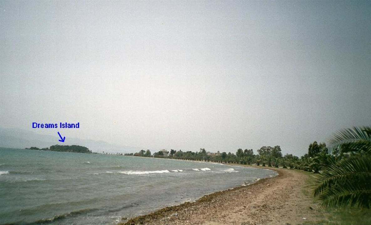 Fußweg Brown Beach Eretria