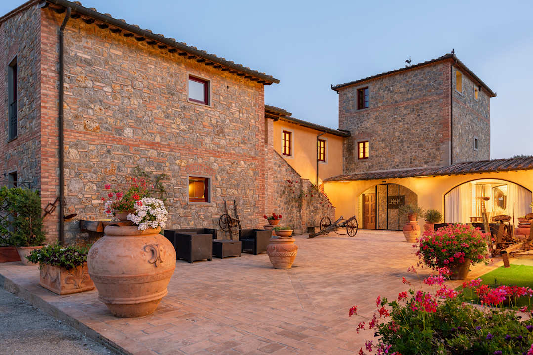 Außenansicht Hotel Casolare le Terre Rosse