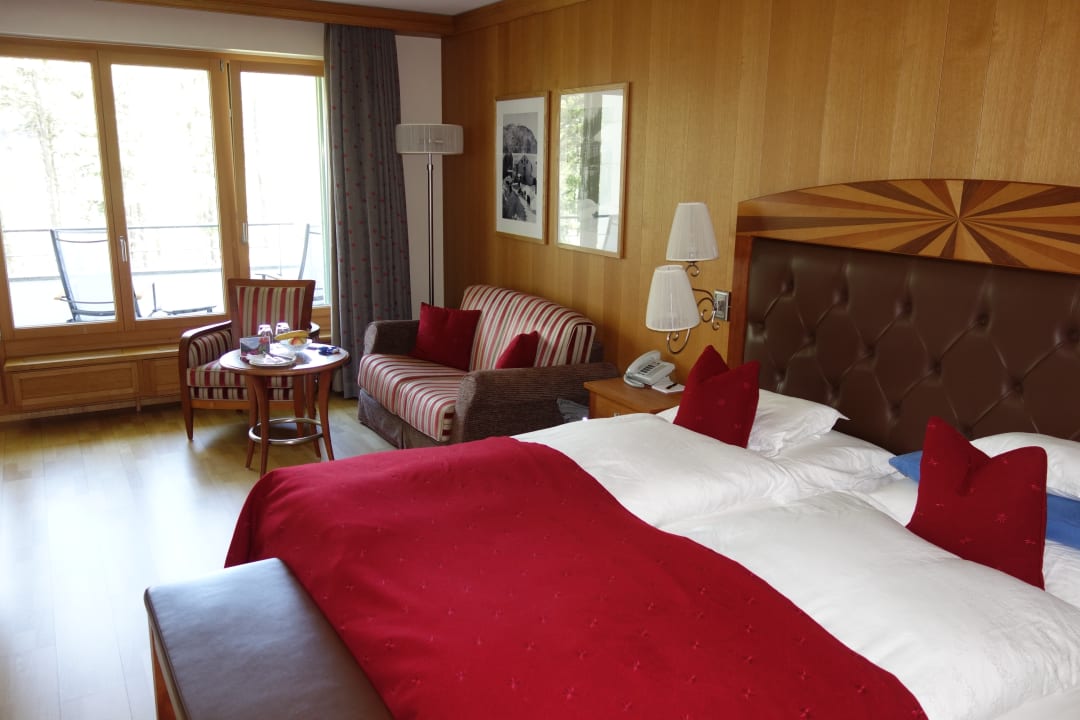Zimmer Grand Hotel Kronenhof Pontresina