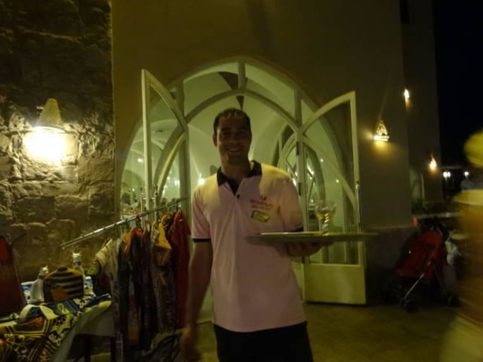 Dinnieren auf der Terrasse Shams Alam Beach Resort