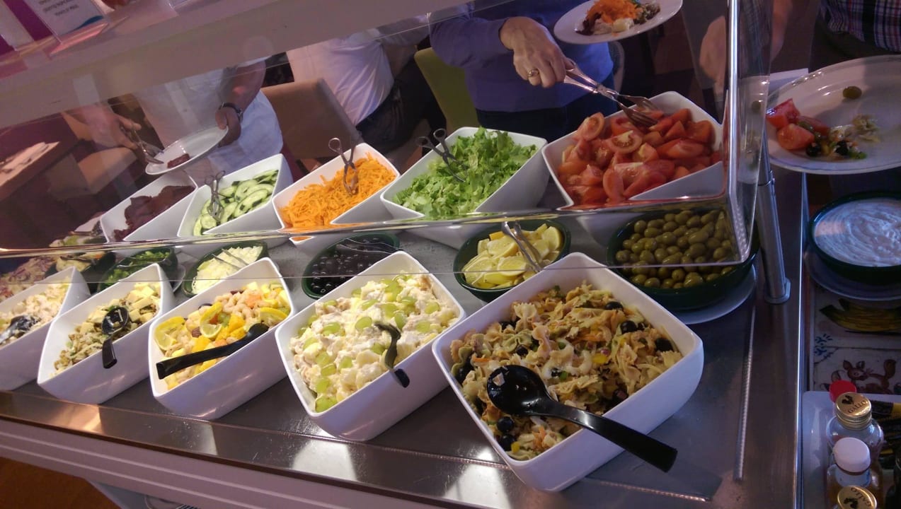 Salatbüfett Enotel Magnólia