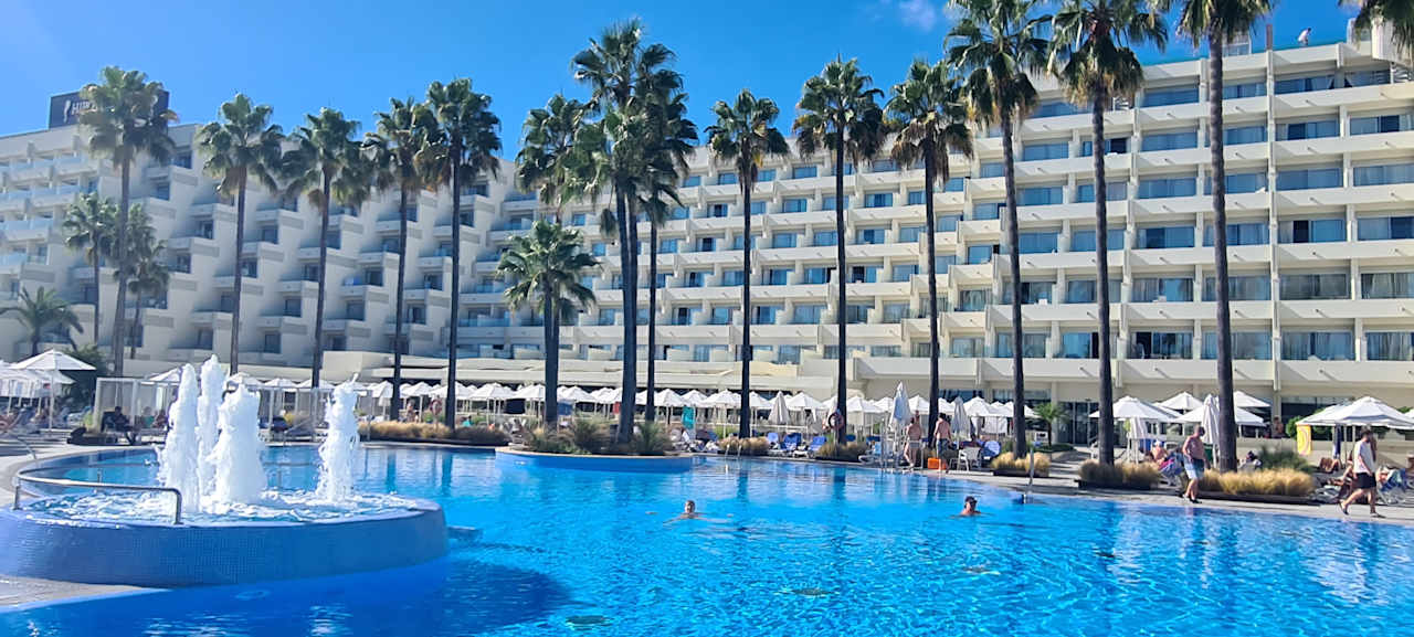 Außenansicht Hipotels Mediterraneo