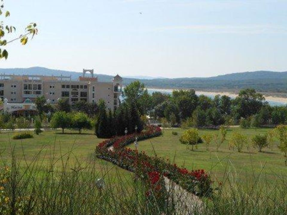 Weg zum Meer vom Pelikan aus Duni Royal Holiday Village