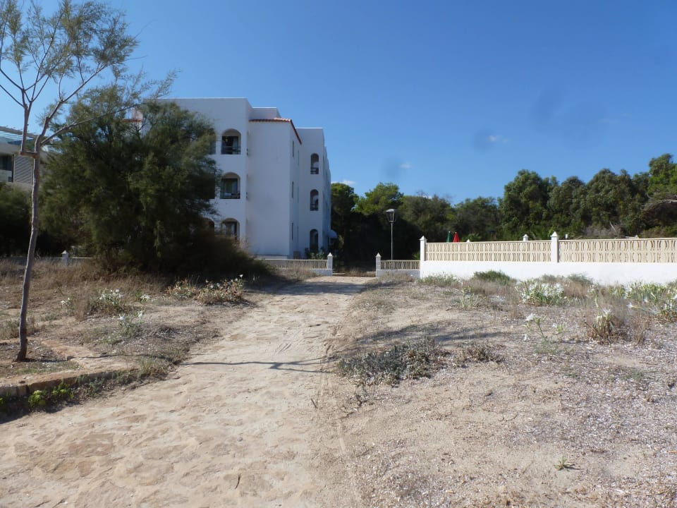 Weg zum Hotel Hotel Arrecife