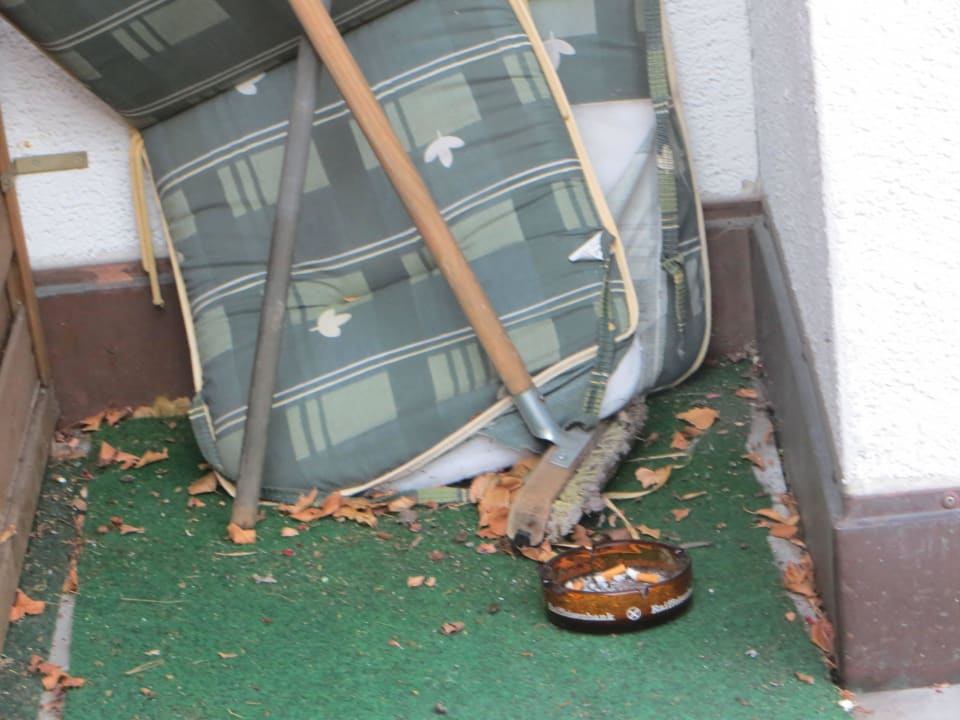 Einne sehr schöne Ecke auf dem Balkon Land-gut-Hotel Zum Schildhauer