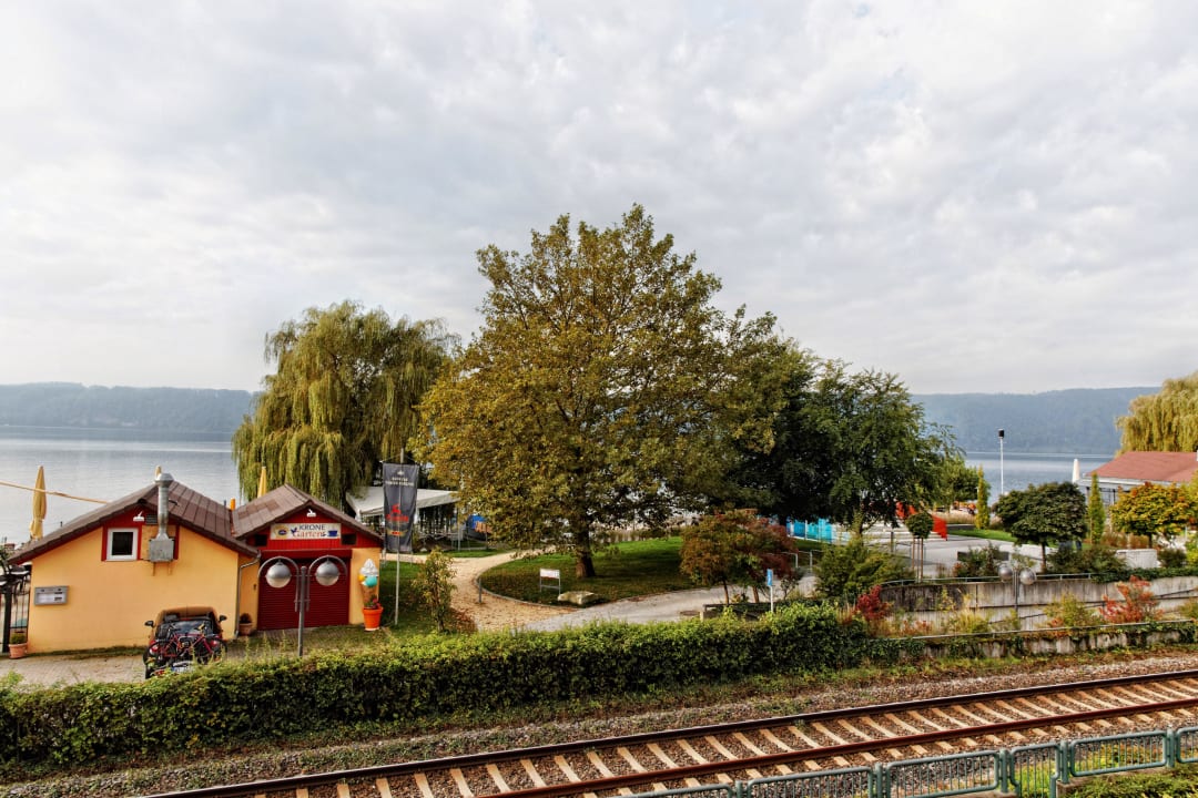 Blick aus dem Hotelzimmer Hotel Krone am See