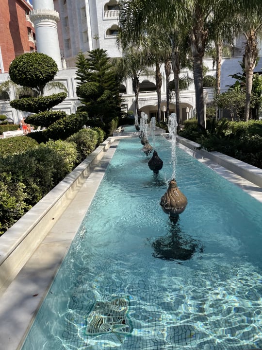 Gartenanlage Royal Taj Mahal Hotel