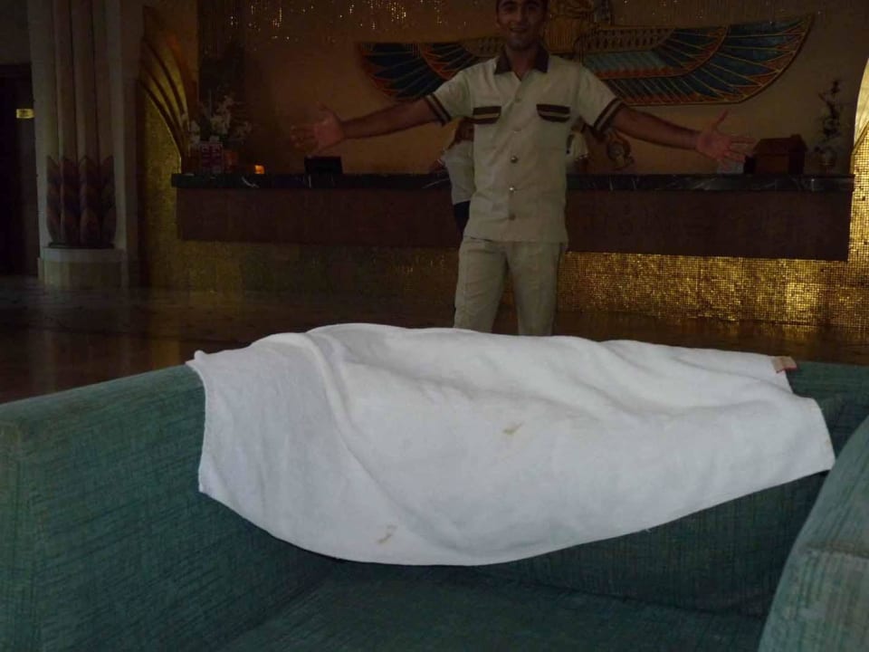 Грязное полотенце Horus Paradise Luxury Resort & Club