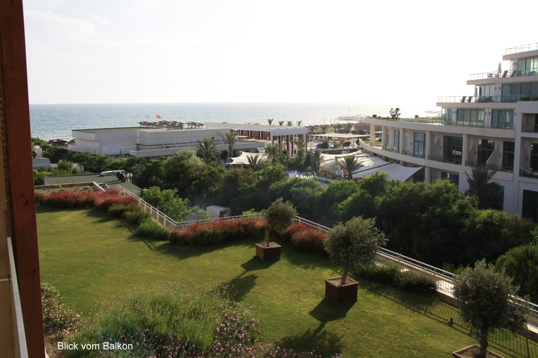 Blick vom Balkon Voyage Belek Golf & Spa