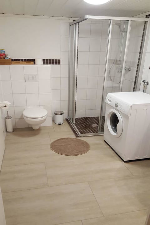 Badezimmer Ferienwohnung Am Polierteich