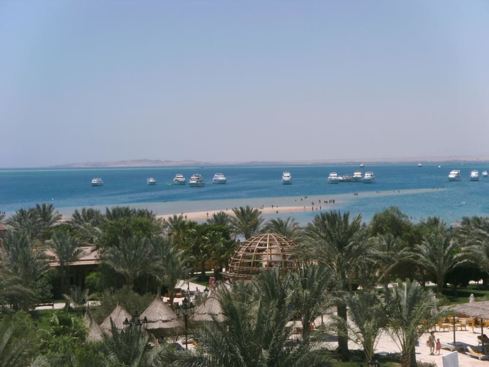 Schöner Ausblick vom Zimmer 509 Siva Grand Beach