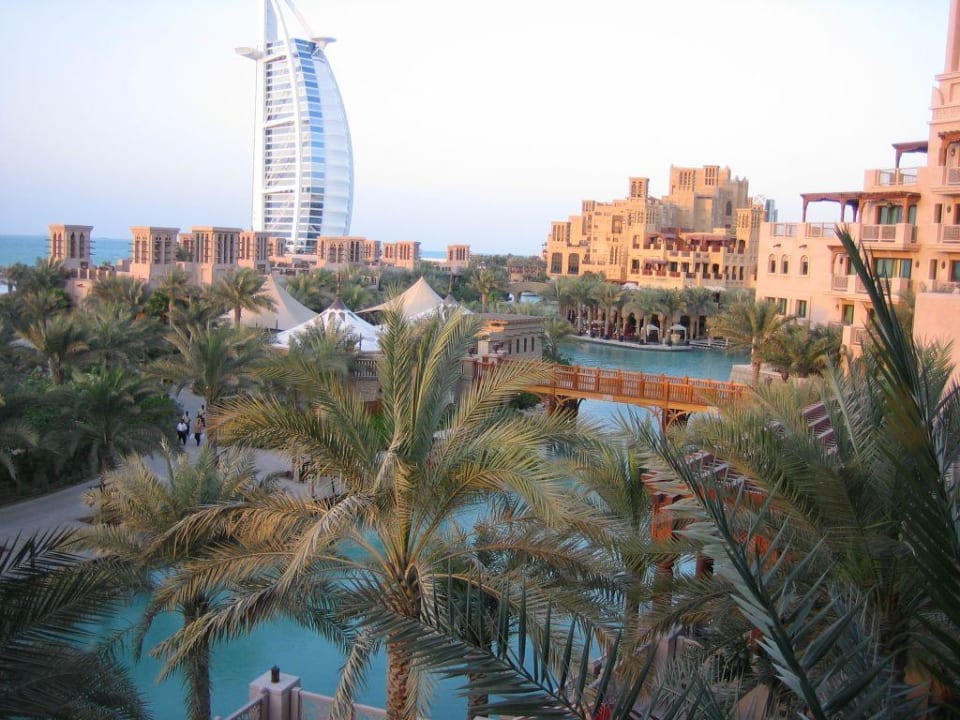 Blick zum Burj al Arab Jumeirah Al Qasr
