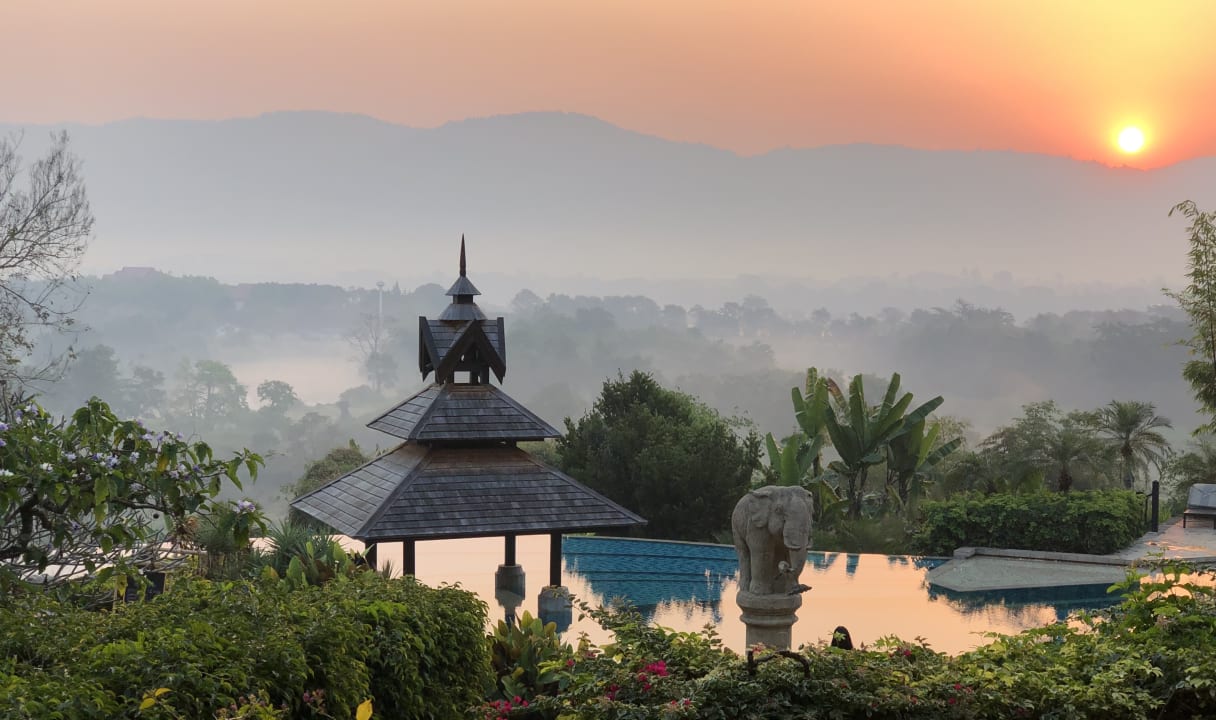 Außenansicht Anantara Golden Triangle Elephant Camp & Resort