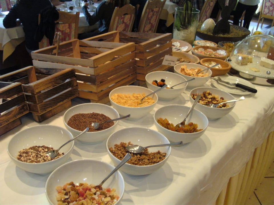 Frühstücksbuffet Apfelhotel - Torgglerhof (Saltaus)