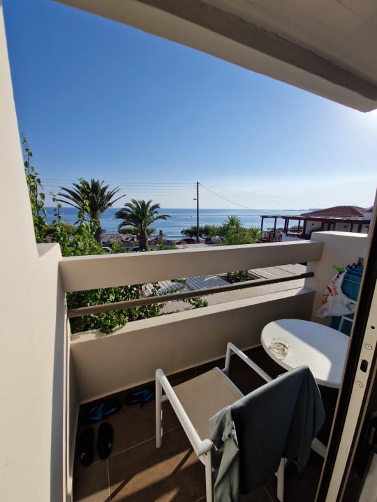 Ausblick Tylissos Beach Hotel