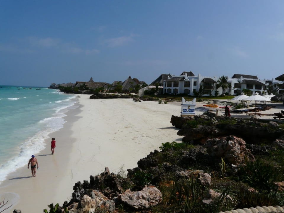 Strand zum Hotel Royal Zanzibar Beach Resort