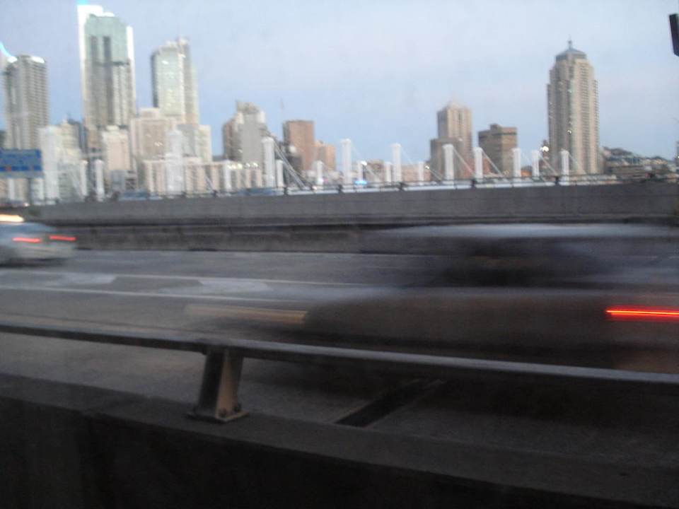 Blick vom Schlafzimmer Oaks Goldsbrough Apartments