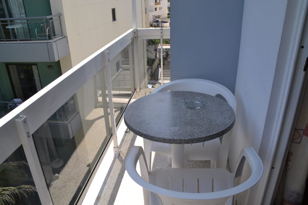 Kleiner Balkon Ibiscus Hotel Rhodos