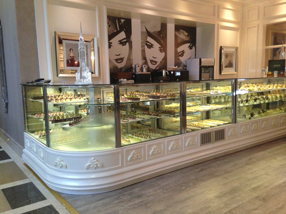 Coffee Bar in der Lobby Hotel Delphin Diva