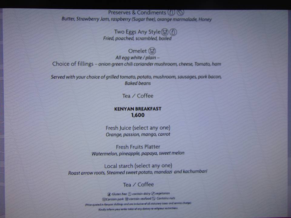Gastro Crowne Plaza Nairobi Airport