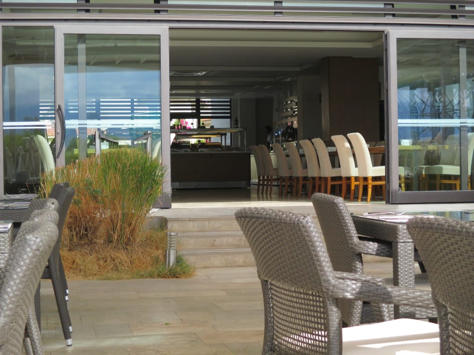 Eingang Jiva Beach Resort