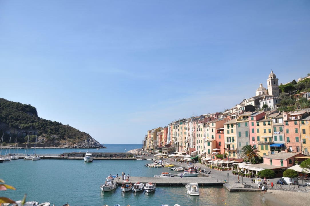 Blick vom Frühstück Grand Hotel Portovenere
