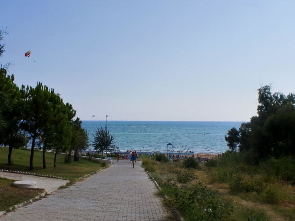 Blick zum Meer Club Sidelya Hotel